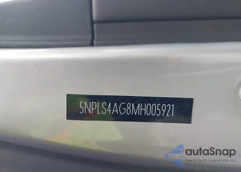 2021 Hyundai Elantra Sel z USA, uszkodzony, nr VIN 5NPLS4AG8MH005921